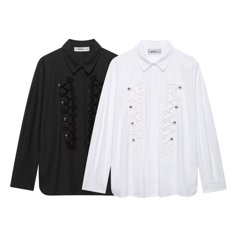 Iris White Blouse
