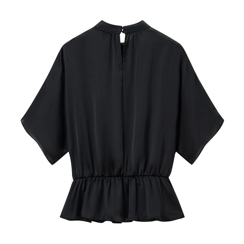 Black Celina Blouse