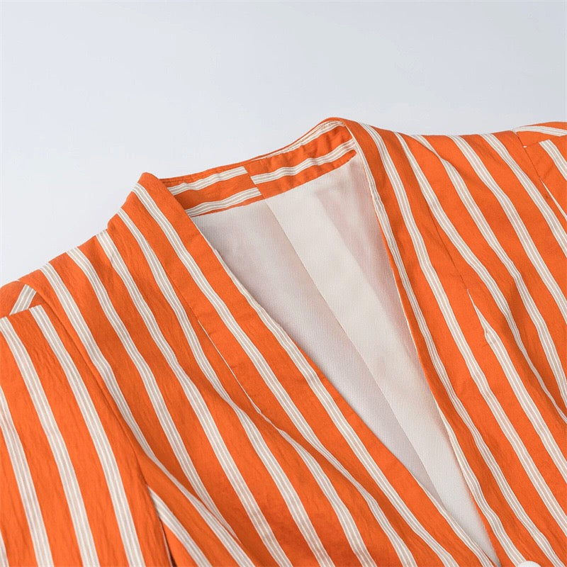 Orange Macy Blazer