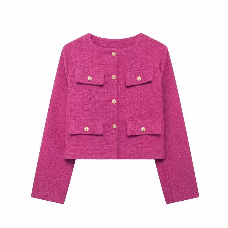 Pink Seyfried Blazer