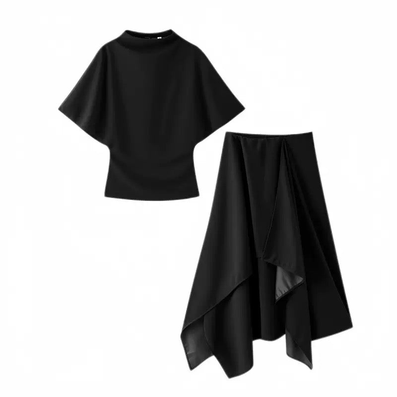 Black Molteni Skirt Set