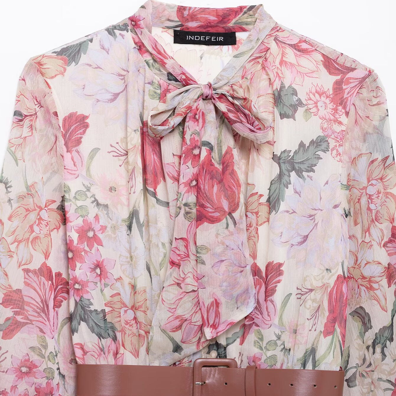Floral Pink Emily Dress