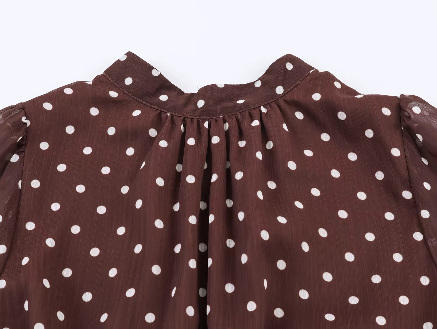 Faux Fur Polka Midi