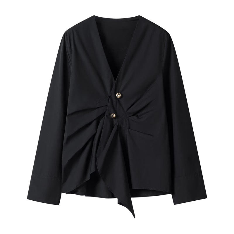 Femme Black Blouse
