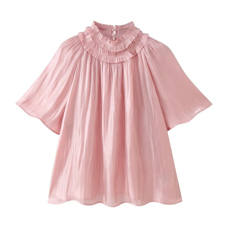 Aure Pink Blouse