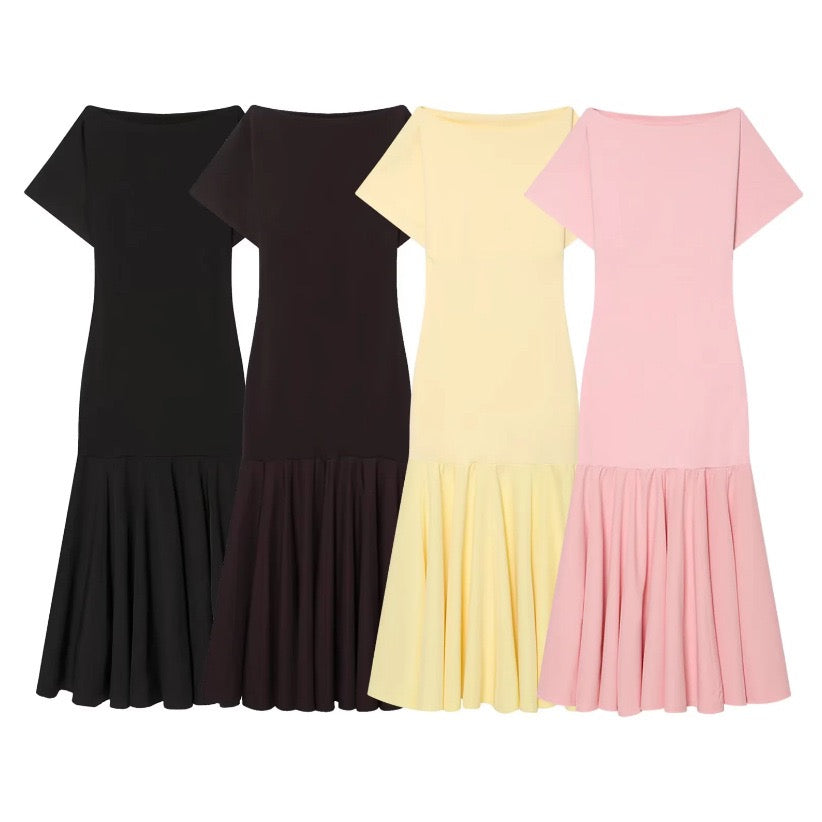 Brown Giselle Dress