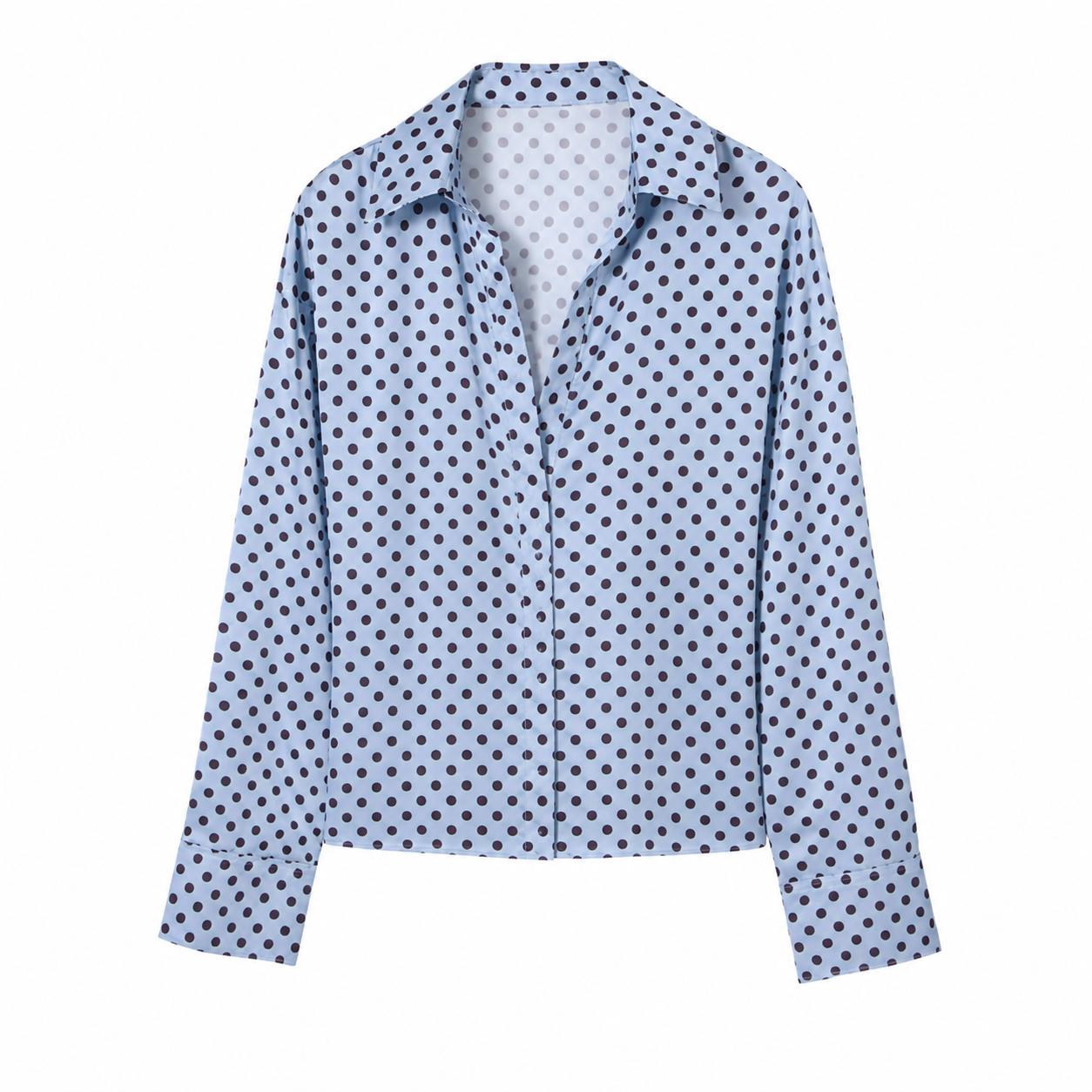 Moonstone Polkadot Blouse