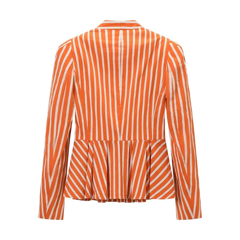 Orange Macy Blazer