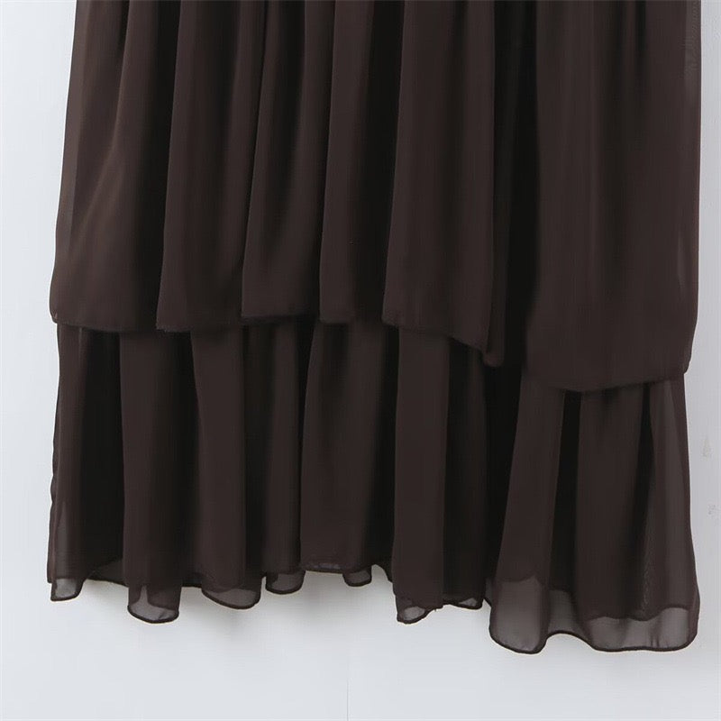 Brown Celeste Dress