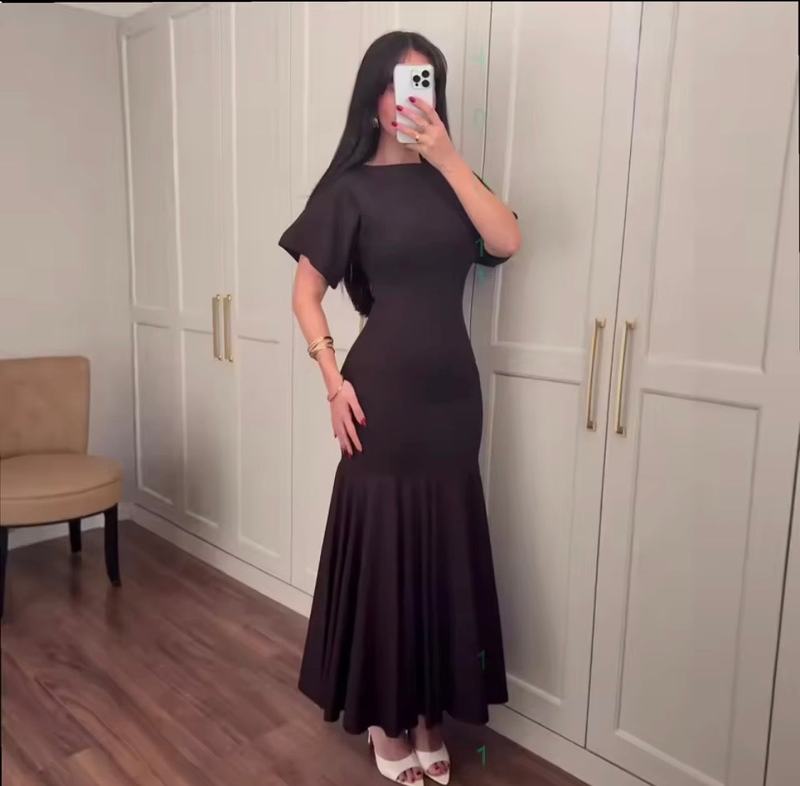 Brown Giselle Dress
