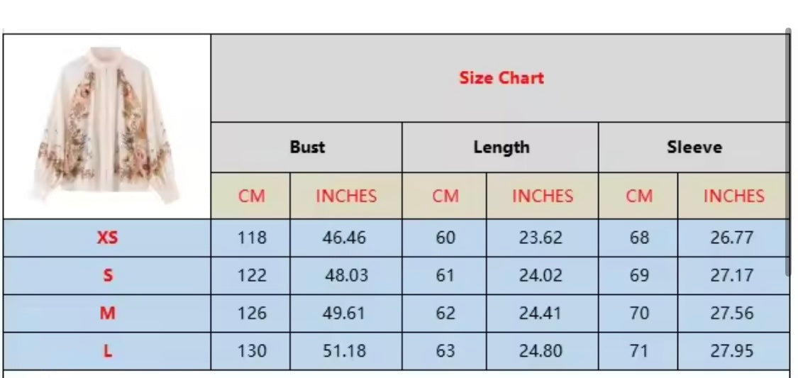 Floral Skins Blouse