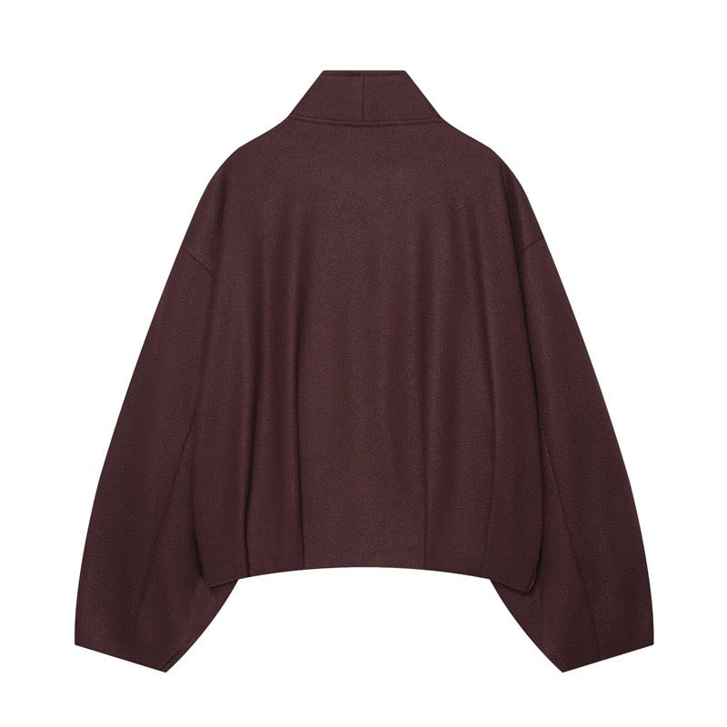 Maroon Frost Coat