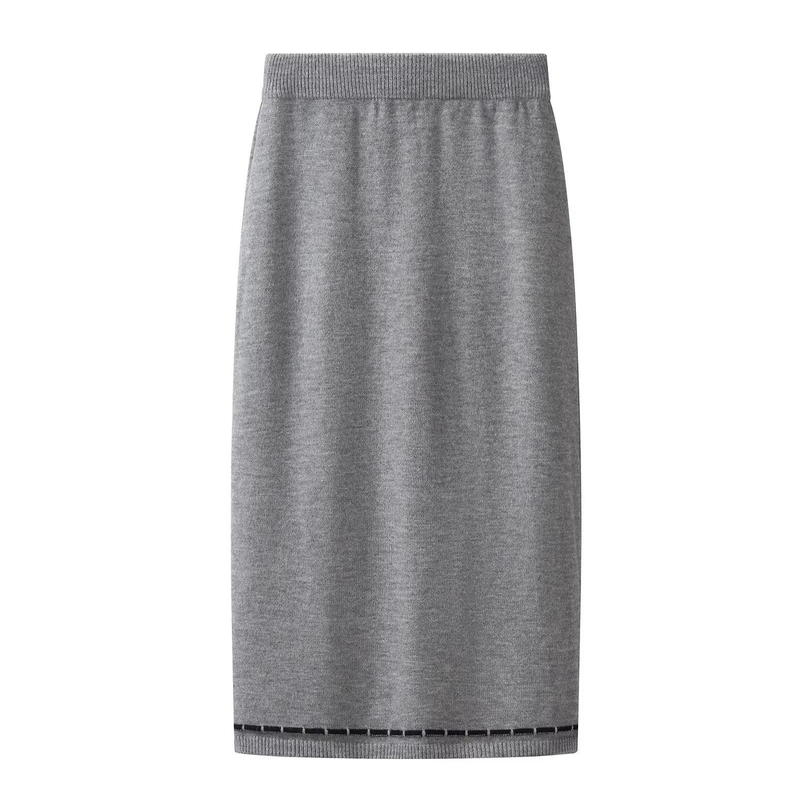 Grey Bow Knit Set