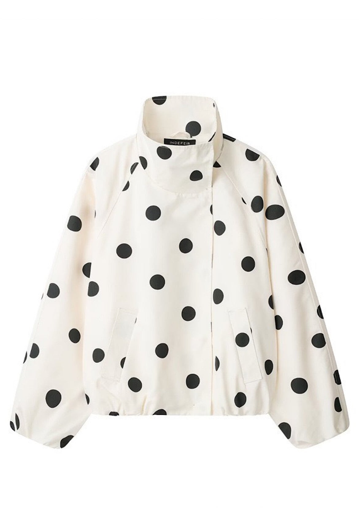 White Polka Dot Serene Jacket
