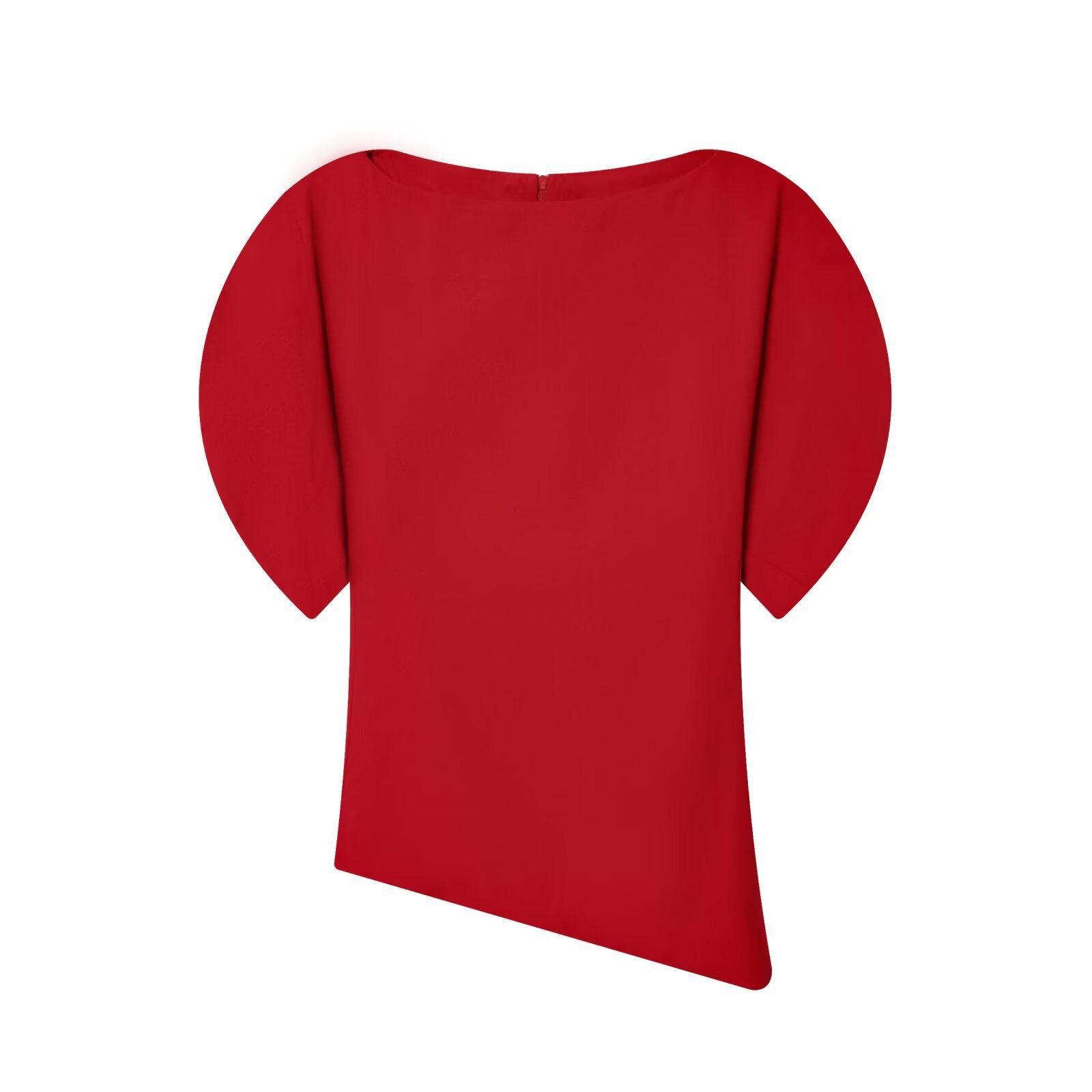 Red Naomi Blouse