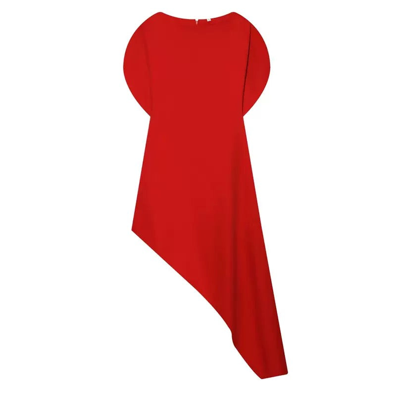 Red Bloom Dress