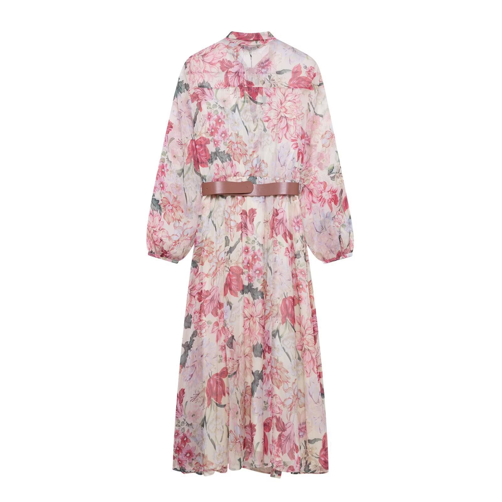 Floral Pink Emily Dress