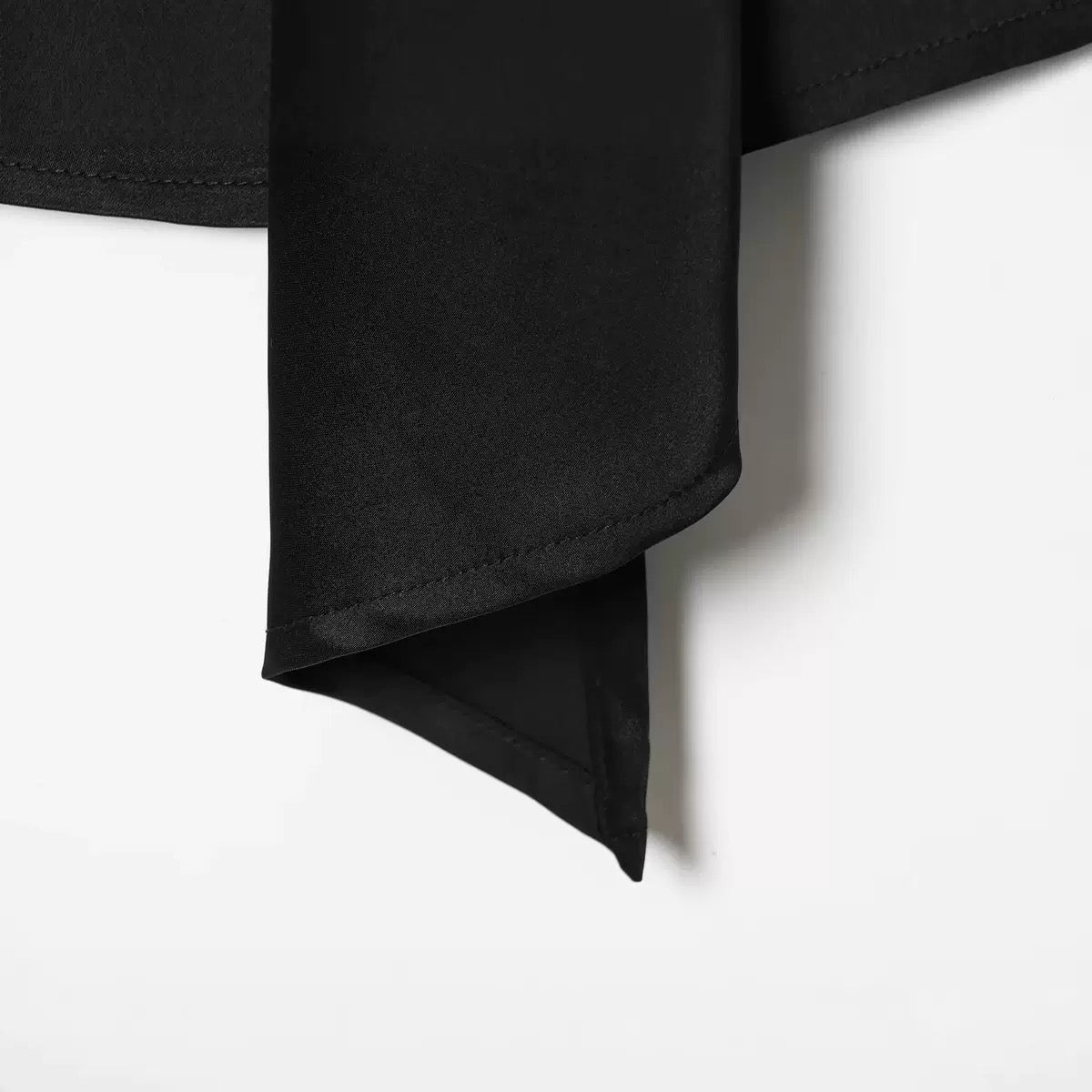 Black Mary Silk Blouse