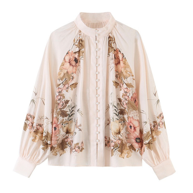 Floral Skins Blouse