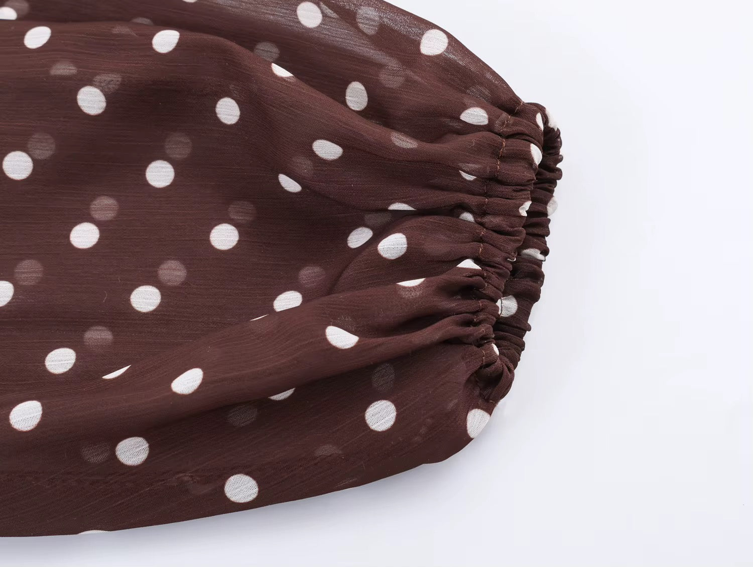 Faux Fur Polka Midi