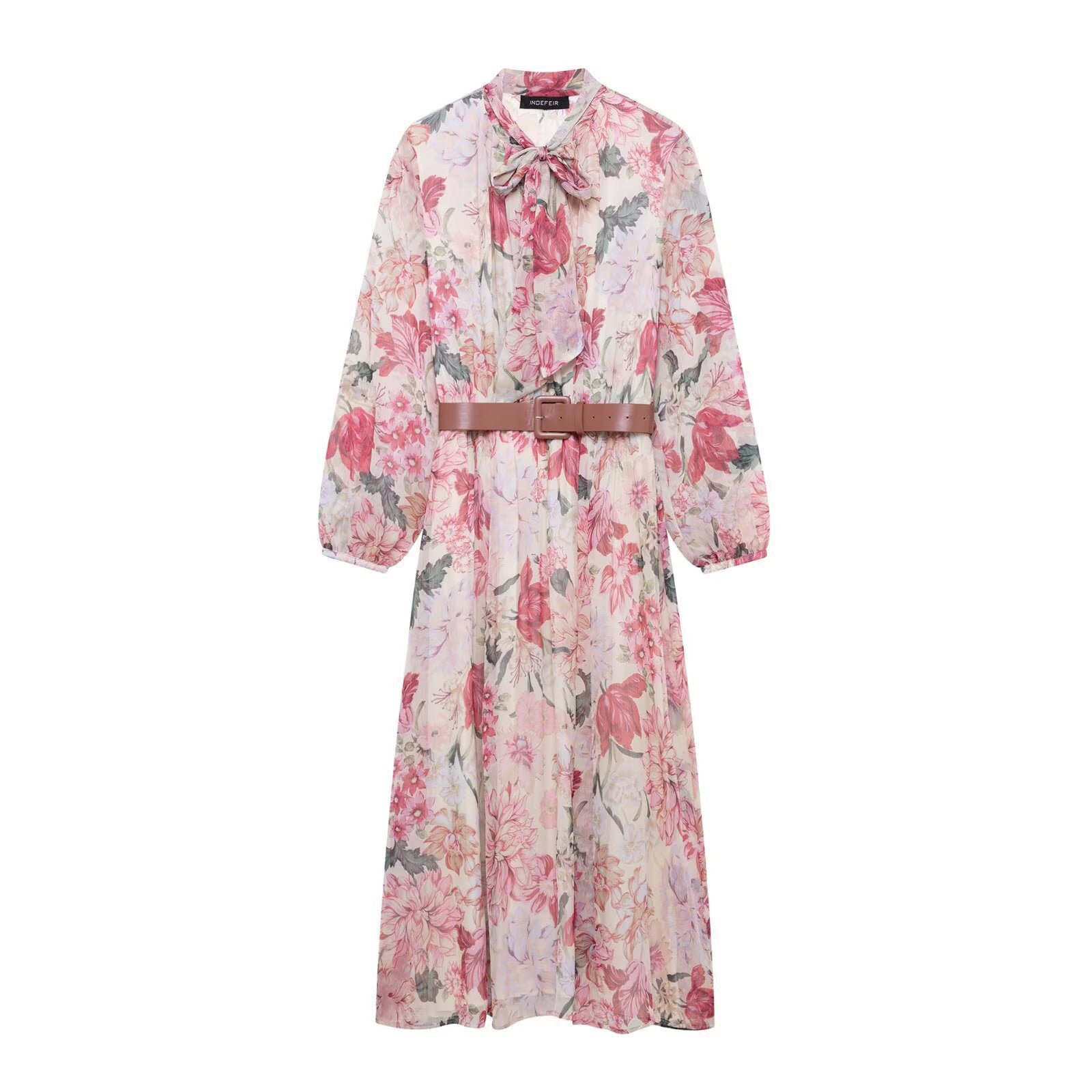 Floral Pink Emily Dress