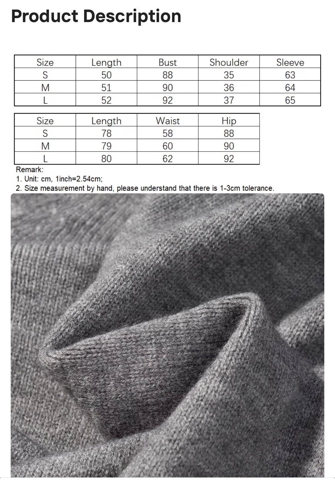 Grey Bow Knit Set