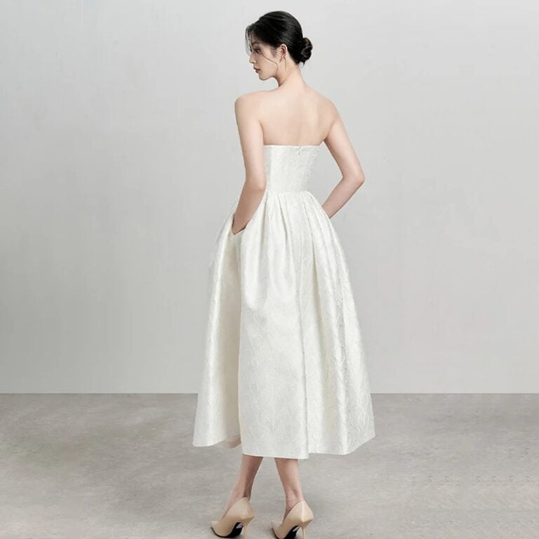 Acoldia White Gown