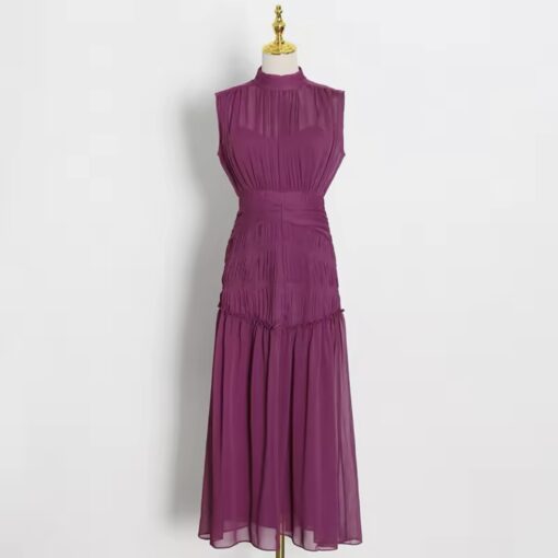Amaria Purple Dress
