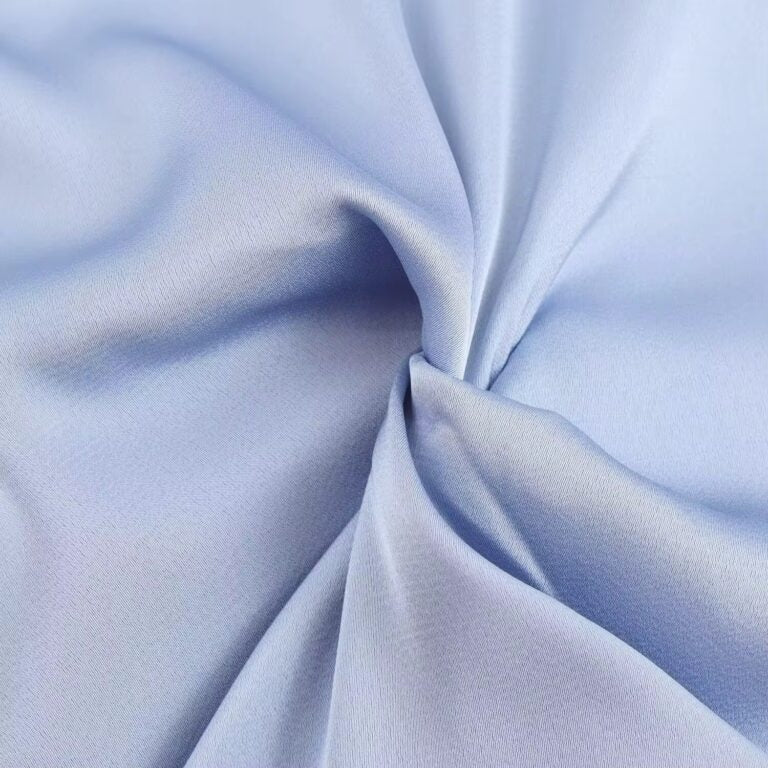Light Blue Silk Dress