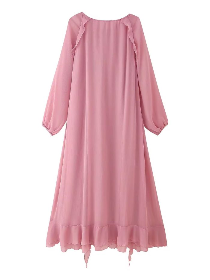 Pink Chi Dress