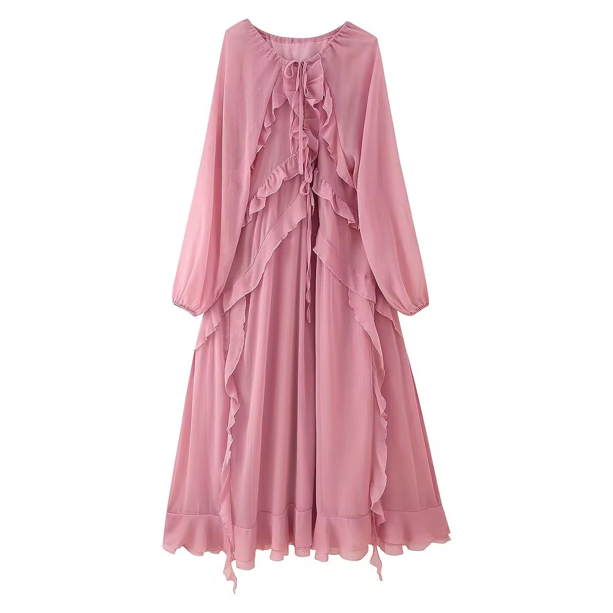Pink Chi Dress