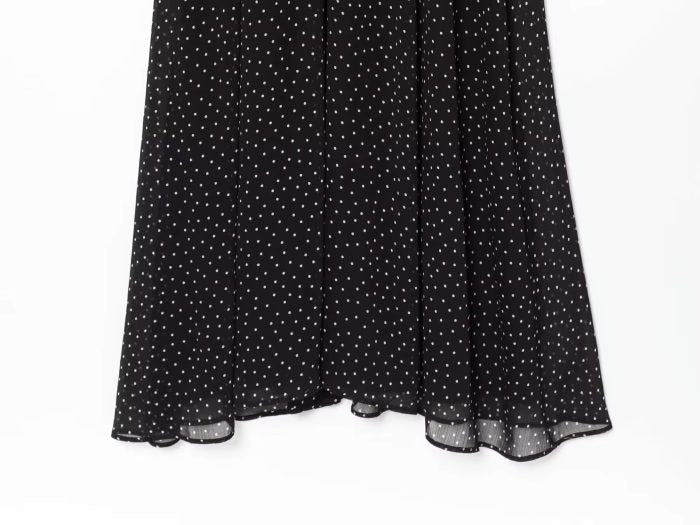 Black Polka Dot Dress