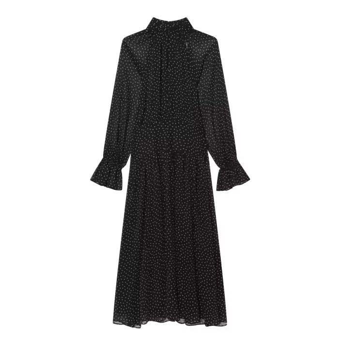 Black Polka Dot Dress