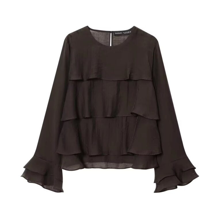 Brown Amaria Blouse