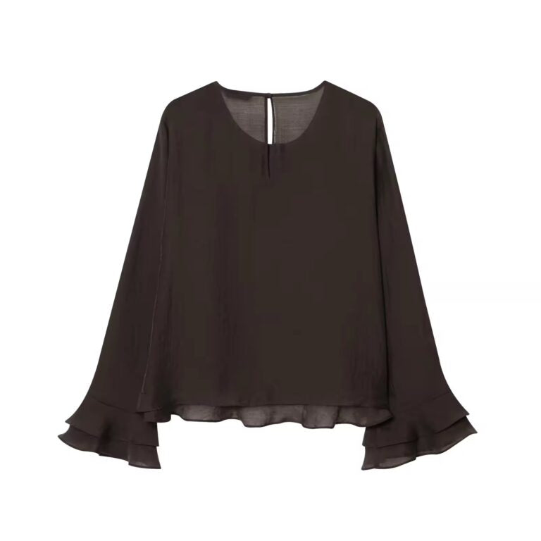 Brown Amaria Blouse