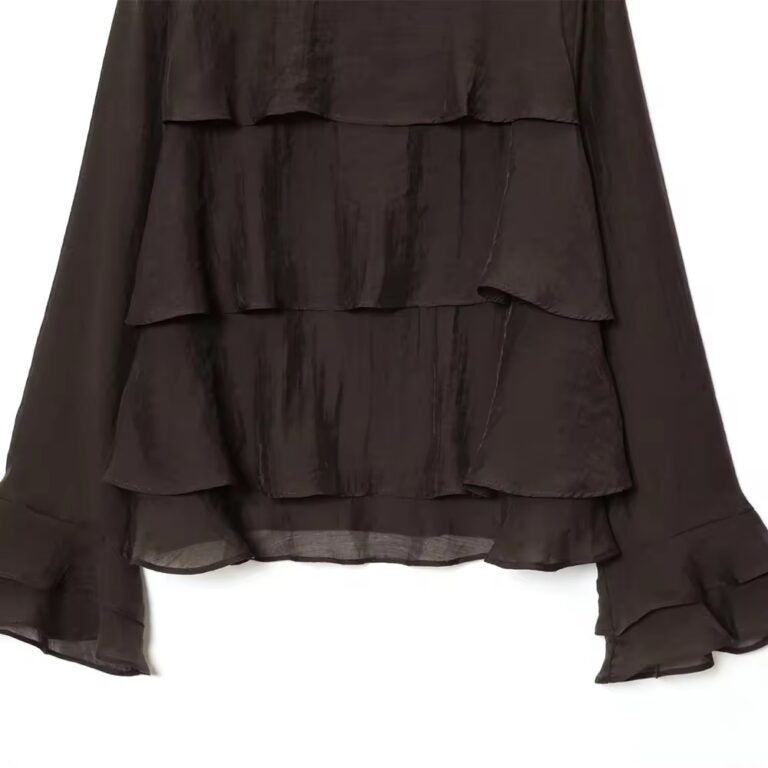 Brown Amaria Blouse