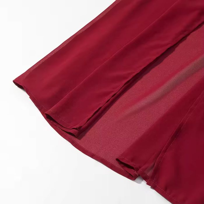 Red Resort Dress