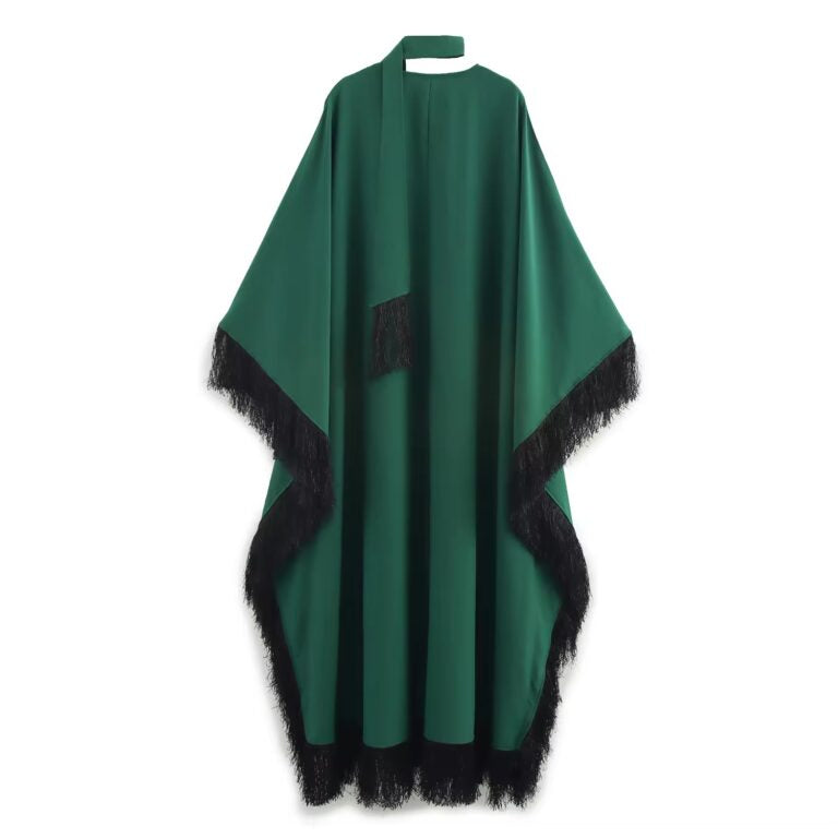 Green Kaftan Dress