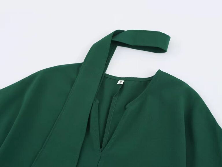 Green Kaftan Dress