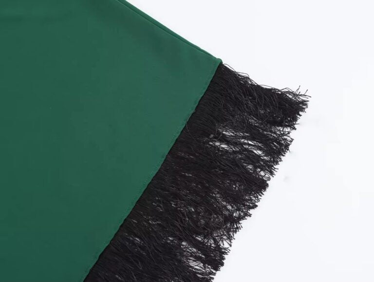 Green Kaftan Dress