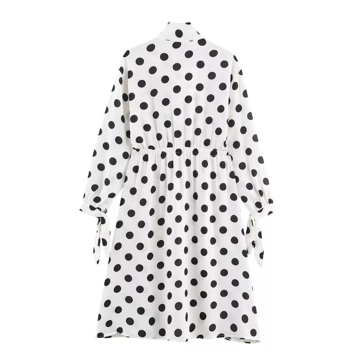 White Polka Dot Dress