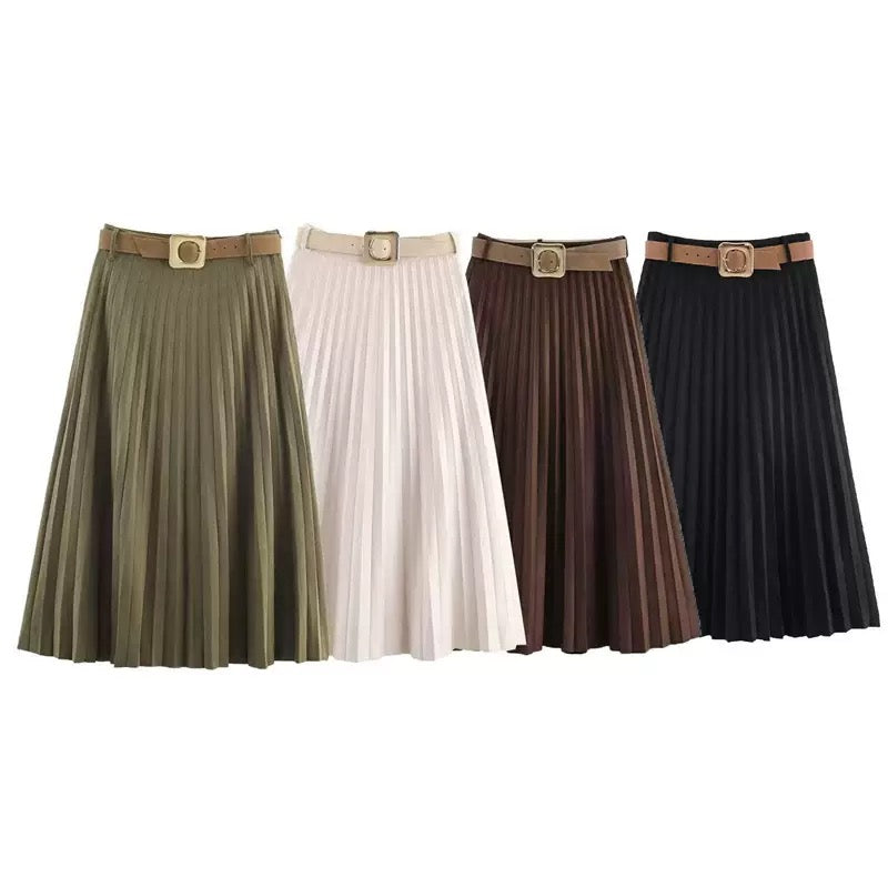 Isla Skirt with belt