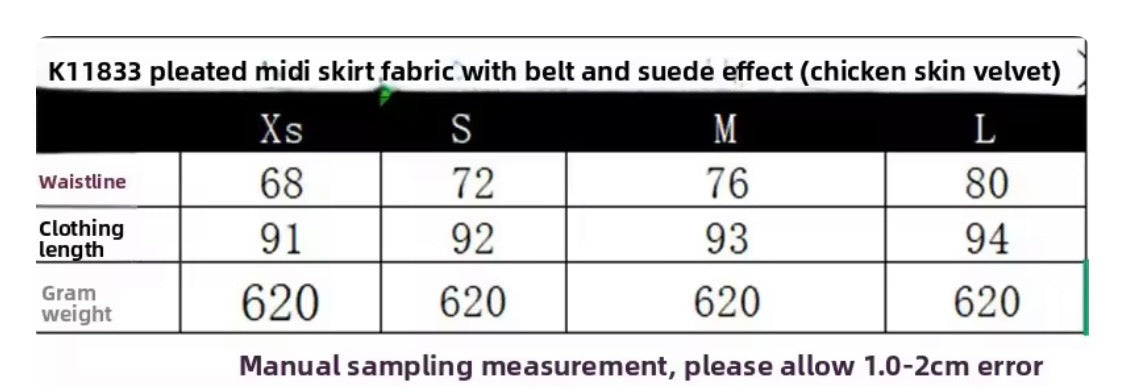 Isla Skirt with belt