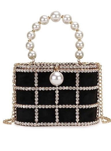 Odessa Amalfi Black Pearl Bag