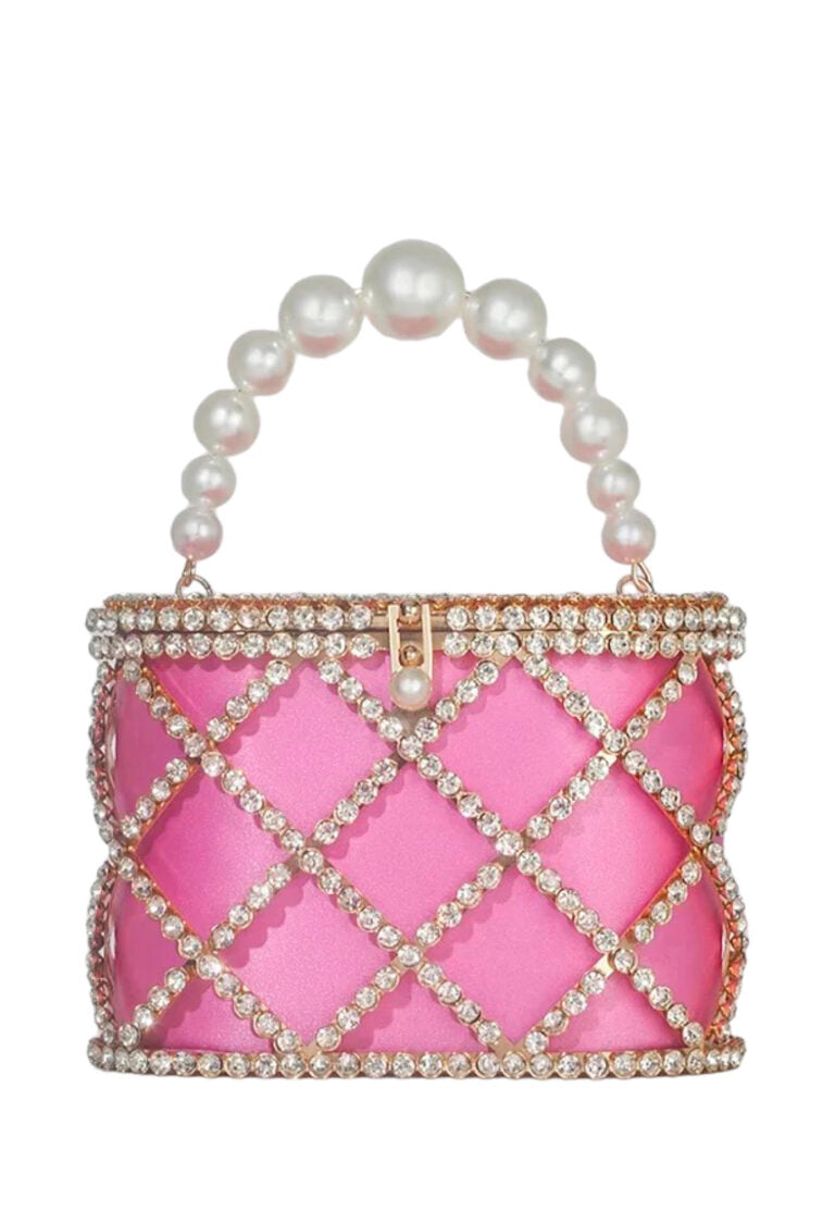 Odessa Amalfi Pink Pearl Bag