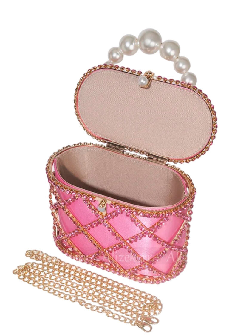 Odessa Amalfi Pink Pearl Bag