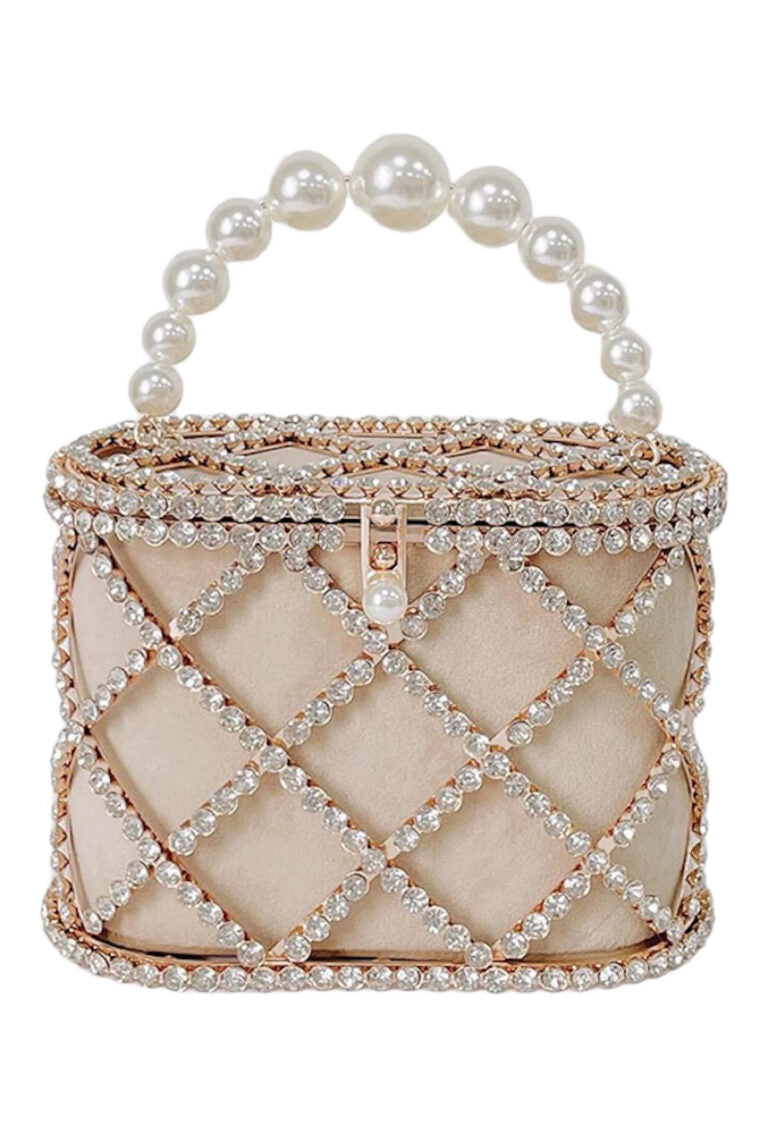 Odessa Amalfi Champagne Pearl Bag
