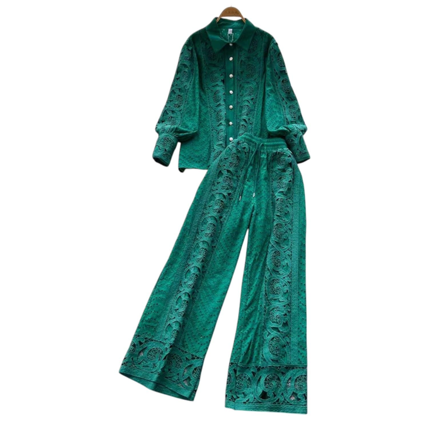 Green Bridgerton Set